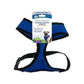 Four Paws Comfort Control Harness (Option: Blue  Large  For Dogs 1118 lbs (19"23" Chest & 13"15" Neck))