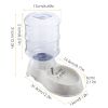 3.5L/1Gal Pet Water Dispenser Self-Dispensing Gravity Pets Water Feeder Automatic Pet Waterer Cat Dog